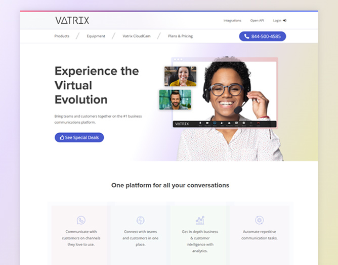 Vatrix Website Design